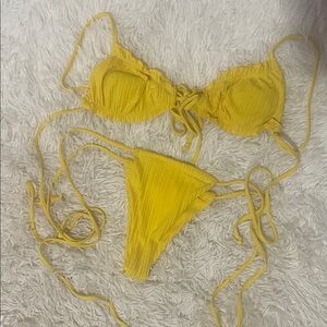 Tie Bikini Set NWOT